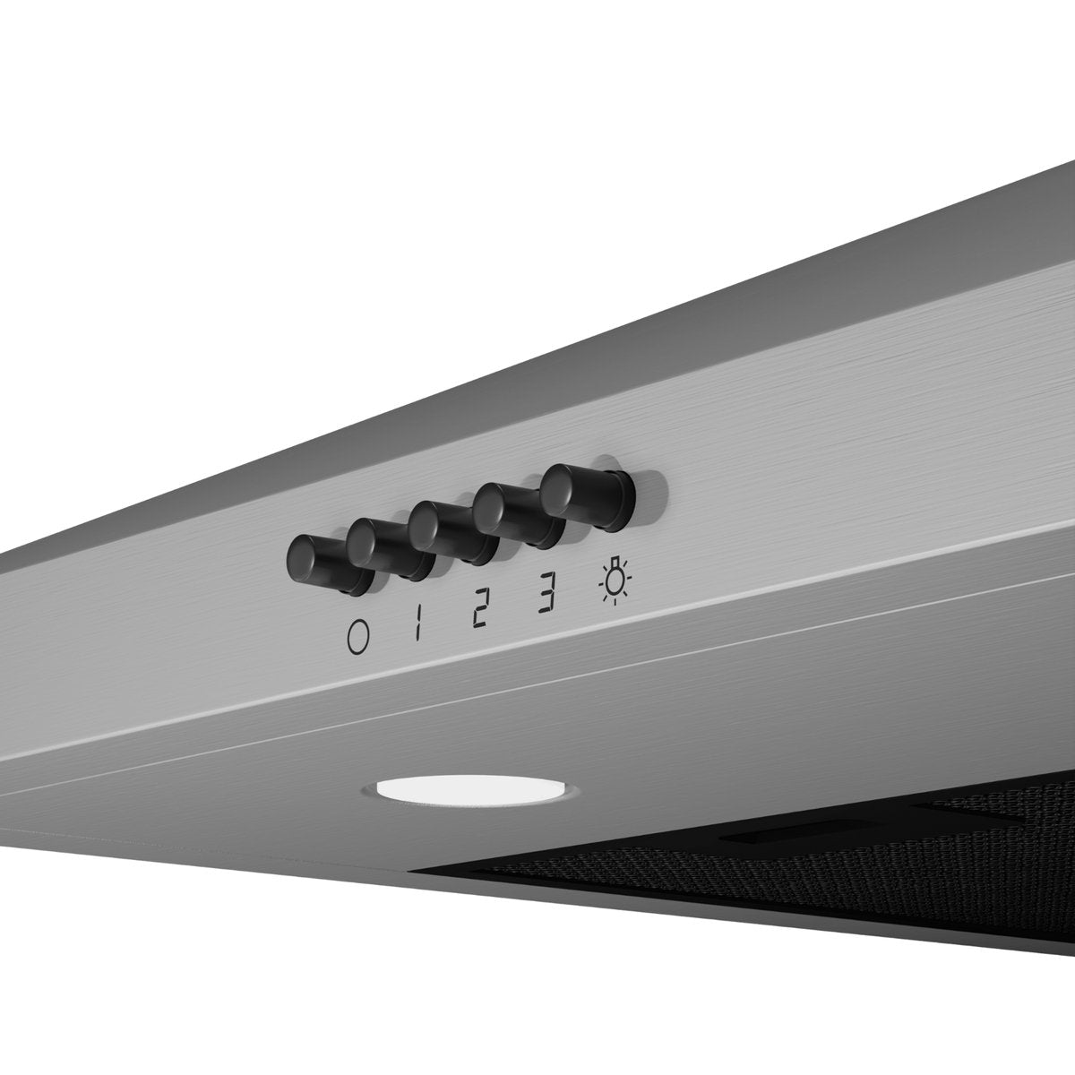 Wiggo WE‑C930P(X) Wandschouw Afzuigkap - 90 cm - Roestvrijstaal