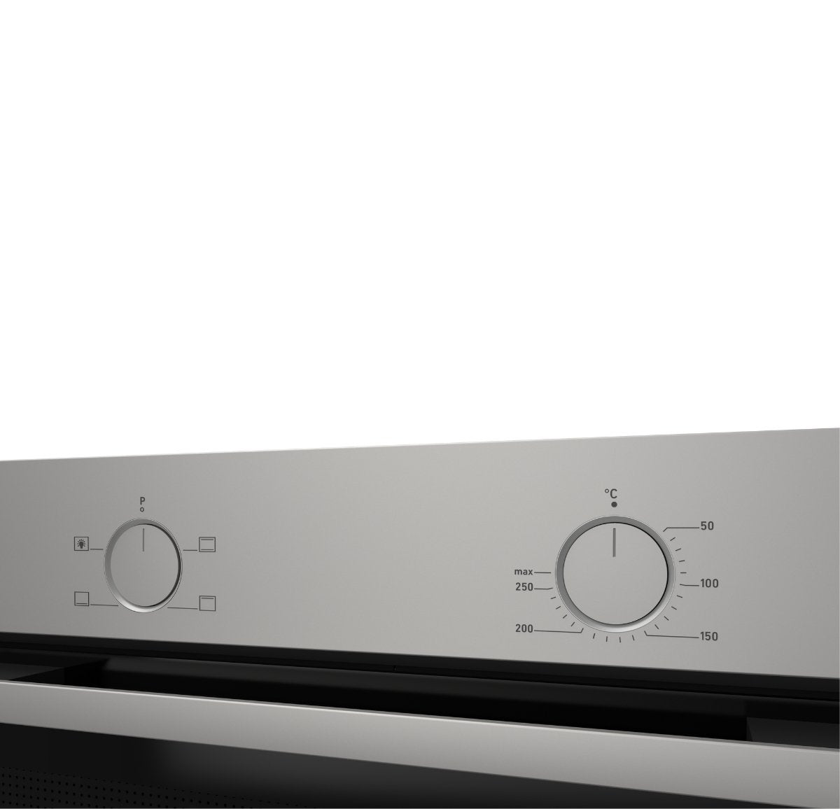 Ferre XE61MDV - Inbouw oven - Conventioneel - Eco stand - 78 liter - 60 cm hoog - Tot 250 graden - Duifgrijs