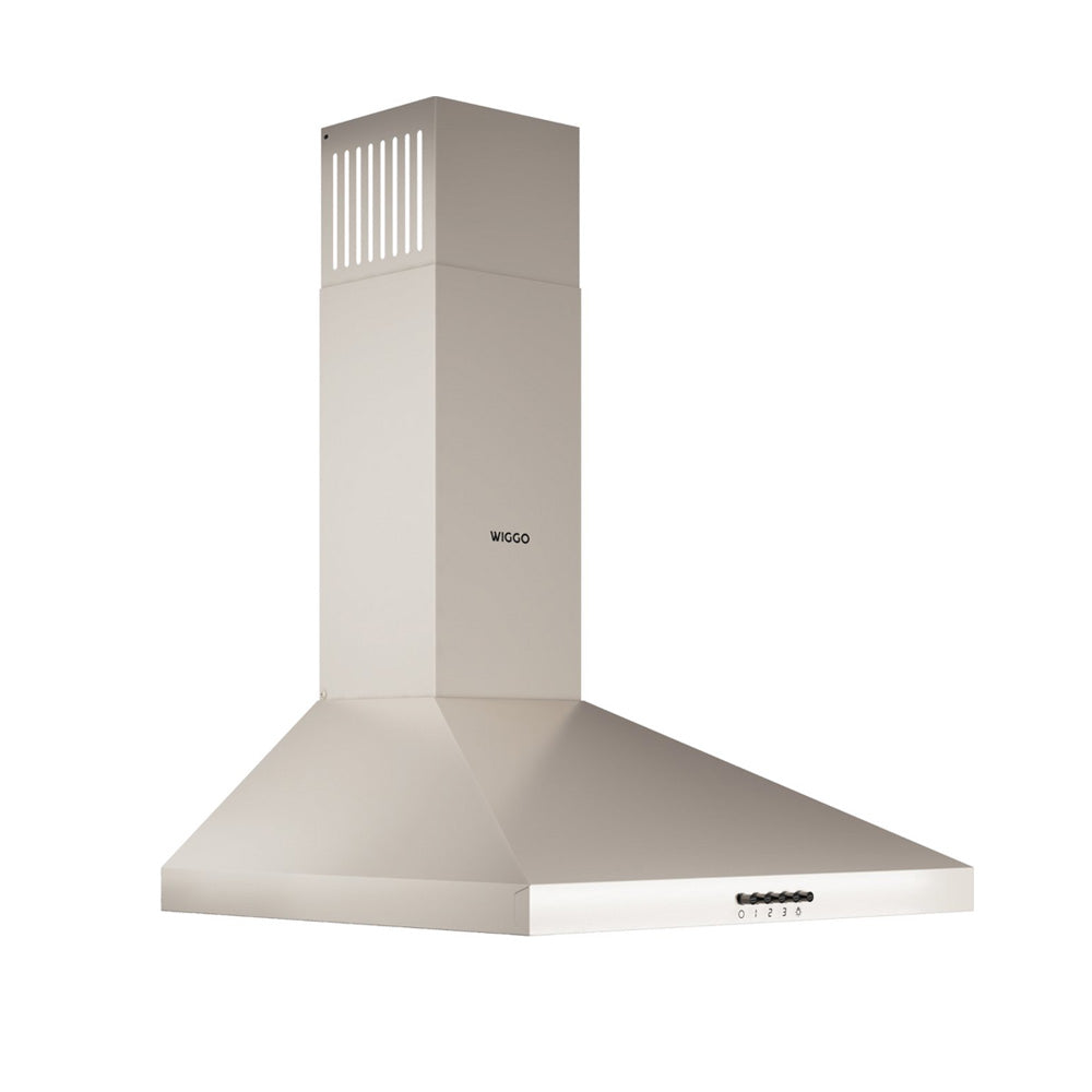 Wiggo WE‑D530P(C) Wandschouw Afzuigkap - 50 cm - Creme