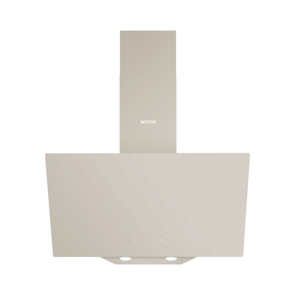 Wiggo WE-E613G(C) Schuine Afzuigkap - 60 cm - Creme