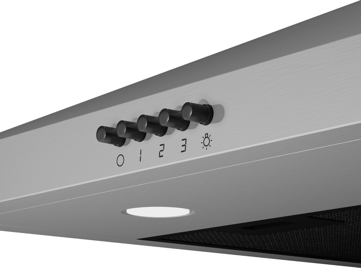 Wandschouw Afzuigkap - Wiggo WE-A930P(X) 90 cm RVS – Electropunt.nl