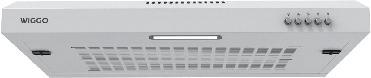 Wiggo WE-C630V(W) Onderbouw Afzuigkap - 60 cm - Wit met Eco Double Vented Air Outlet voor optimale luchtverversing.