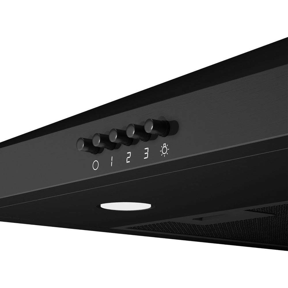 Hotte aspirante murale Wiggo WE‑D530P(B) - 50 cm - Noire