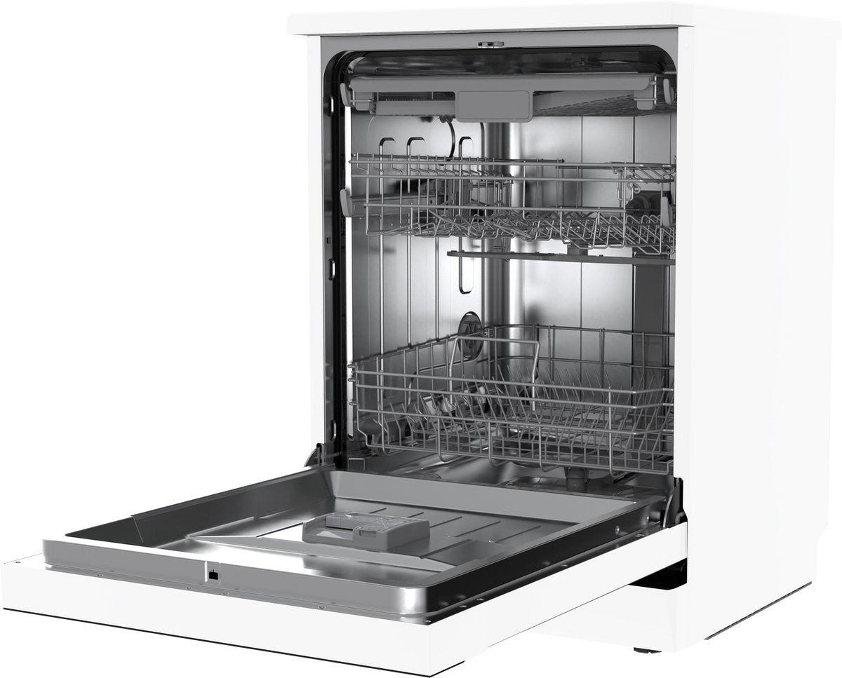 Wiggo WD-F6148B(W) - Vrijstaande Vaatwasser - 60cm - 14 Couverts - 6 wasprogramma's - Energielabel B - 5 jaar garantie - Wit