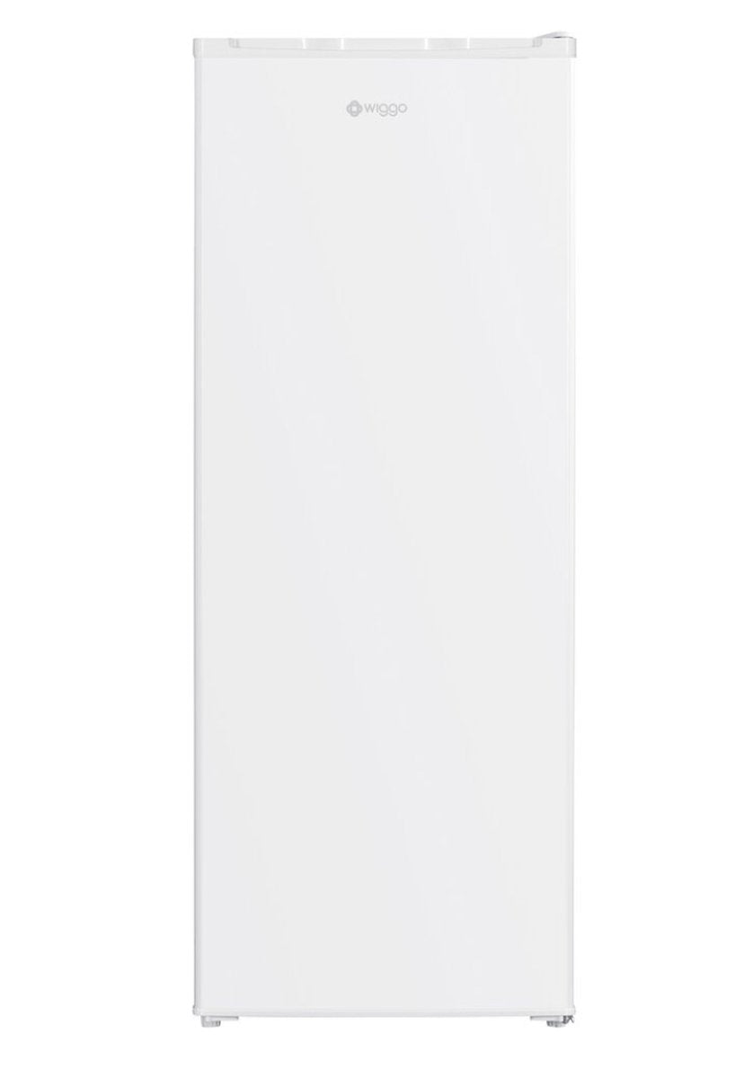 Wiggo WF-UR14E(W) – Kastmodel Vriezer – 168 Liter – 143 cm hoog – Energielabel E – Vrijstaand – 5 lades – Stil 40 dB – Omkeerbare deur – Wit – 5 jaar garantie