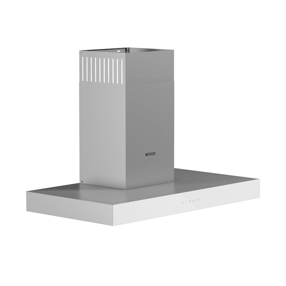 Wiggo WE-A941T(W) – T-Model Wandschouw Afzuigkap 90 cm – Wit – 650 m³/h – LED Verlichting – Energieklasse A – 5 jaar garantie
