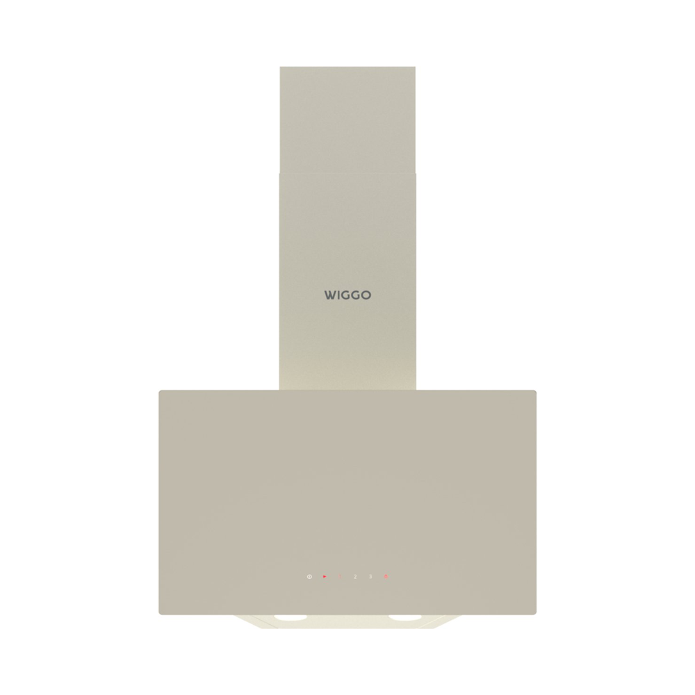 Wiggo WE-A531G(C) Schuine Afzuigkap - 50 cm - Creme