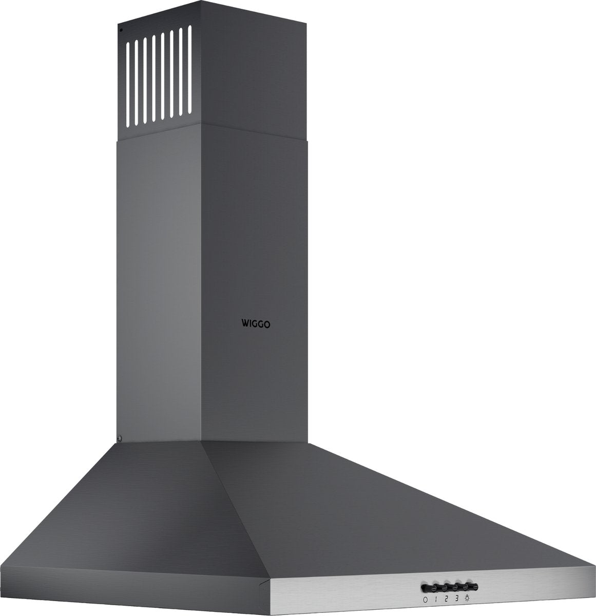 Wiggo WE-E543R(GB) Wandschouw Afzuigkap - 50 cm - Grijs