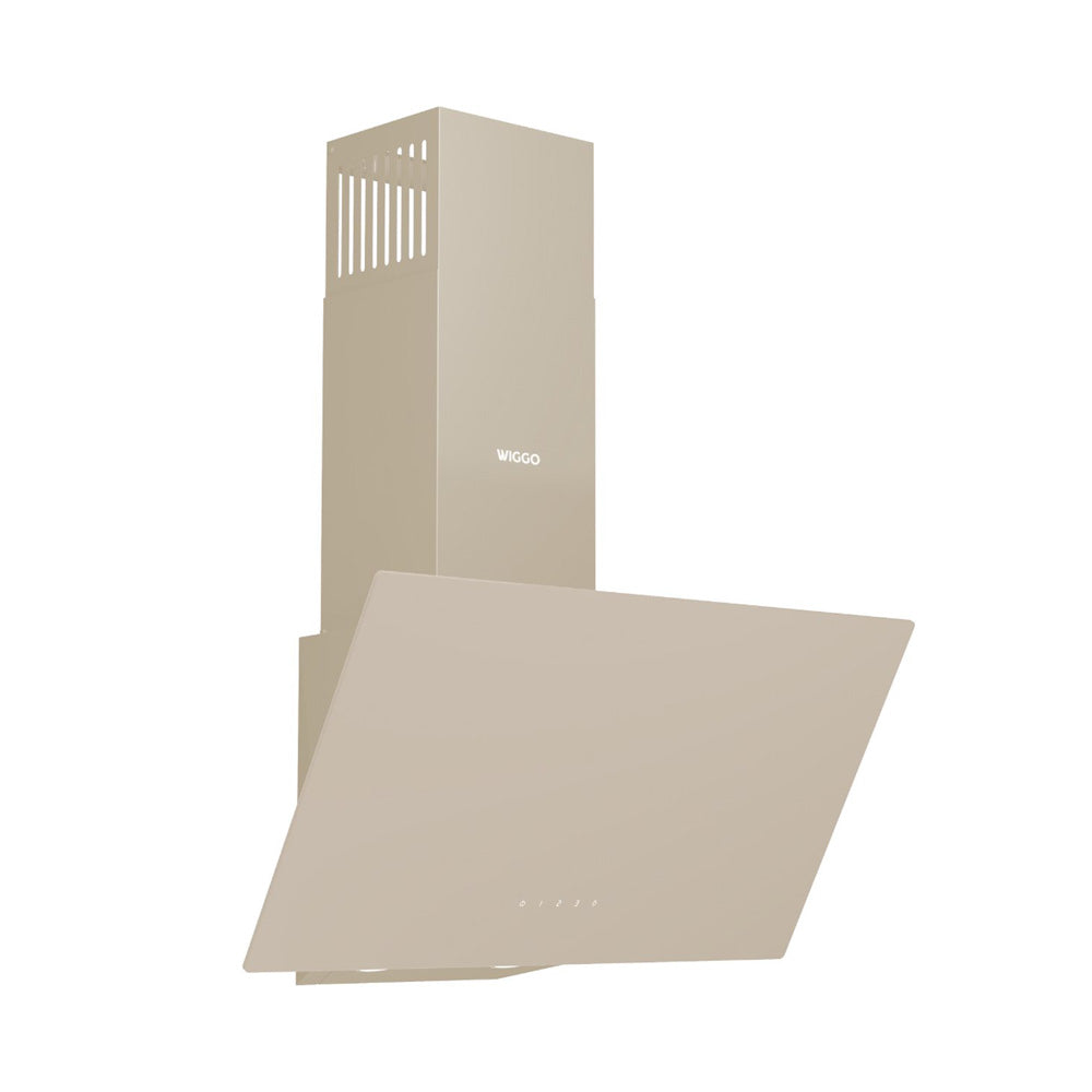 Wiggo WE-D931G(C) Schuine Afzuigkap - 90 cm - Creme