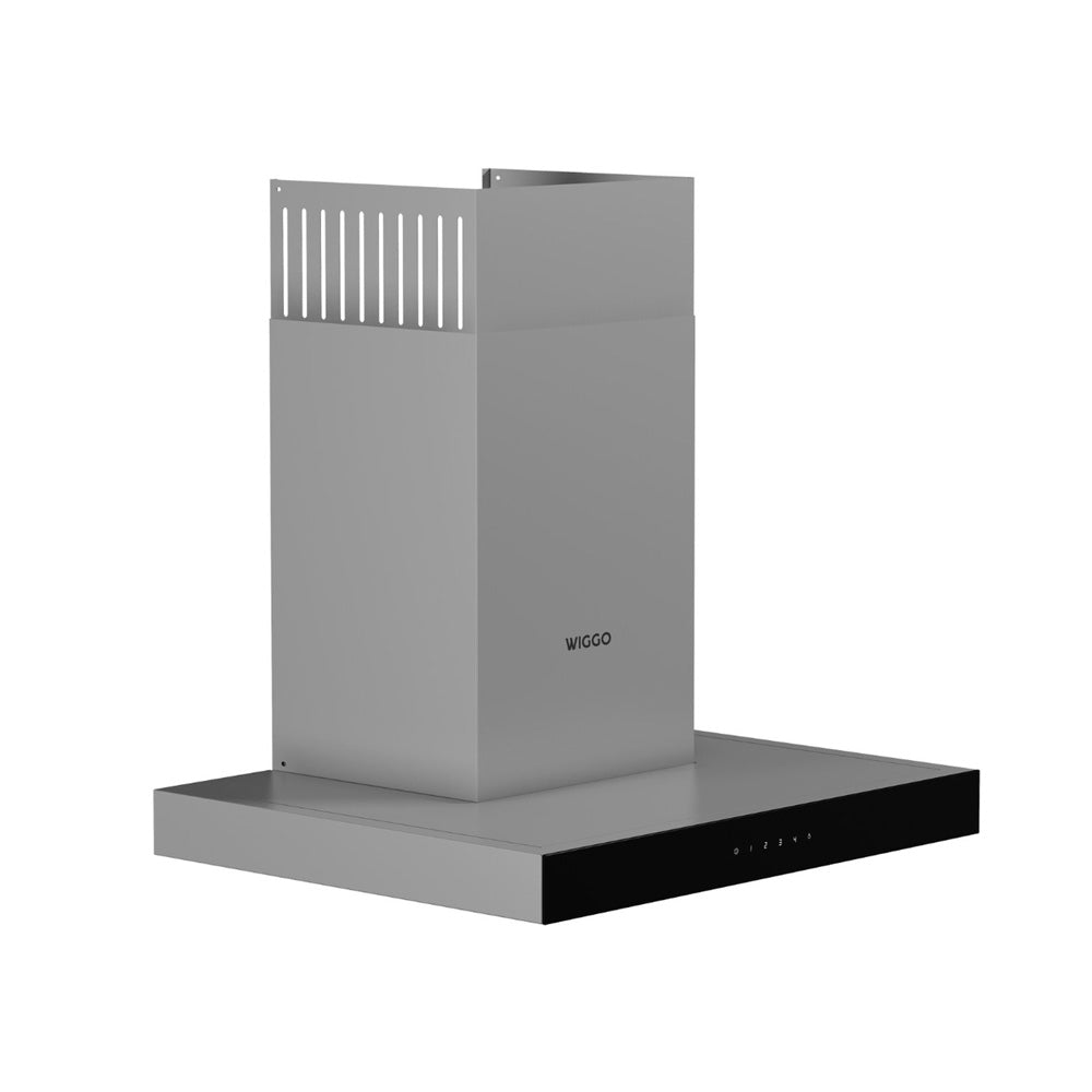 Wiggo WE-A641T(X) – T-Model Wandschouw Afzuigkap 60 cm – RVS – 650 m³/h – LED Verlichting – Energieklasse A – 5 jaar garantie