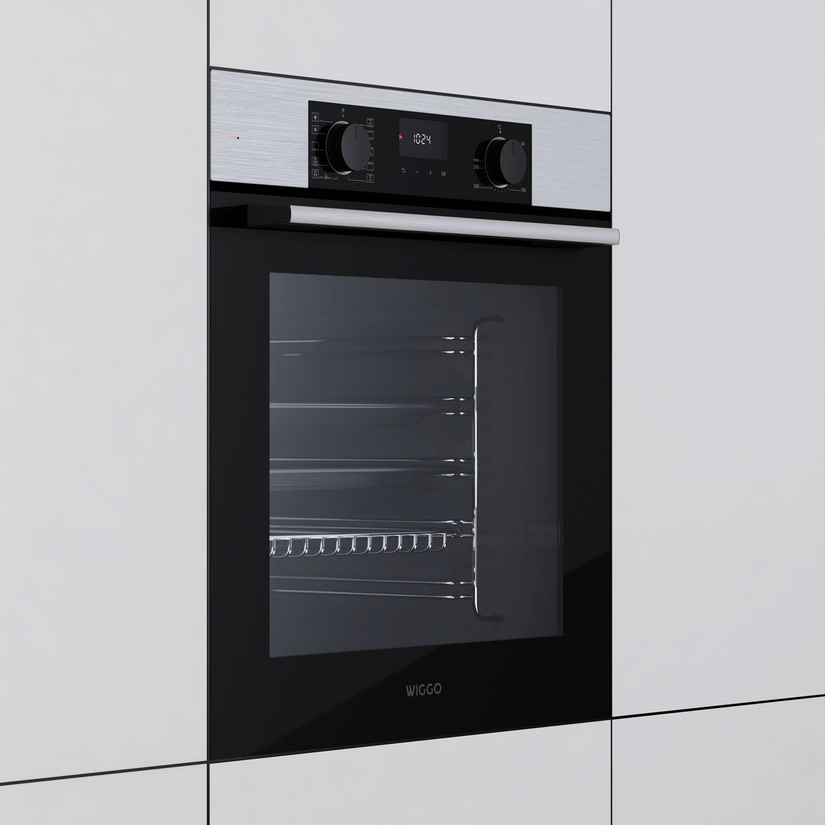 Wiggo WO-BFA610(X) Inbouw Oven - 60 cm - Roestvrijstaal