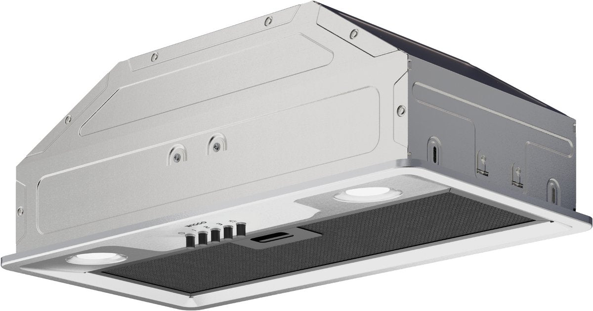 Wiggo WE-D630B(X) - Inbouw Afzuigkap - 60cm - Rvs
